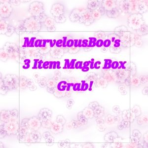 MarvelousBoo's 3 Item Magic Box Grab